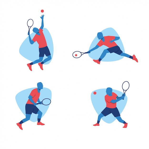 Tennis sports player design