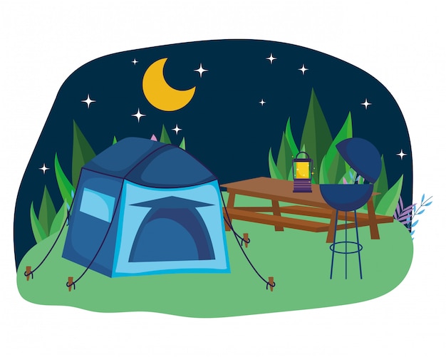 Tent and camping