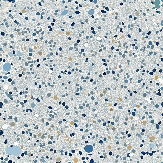 Terrazzo flooring vector seamless pattern Italian terrazzo mosaic texture Terrazzo seamless print