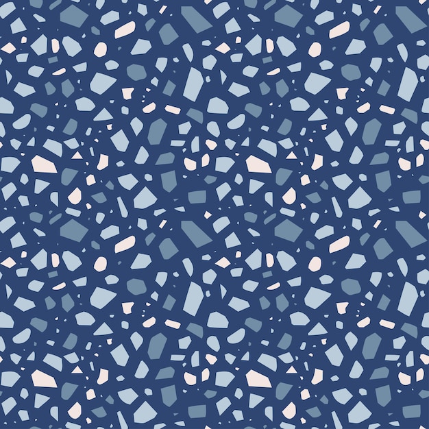 Terrazzo italian floor seamless pattern