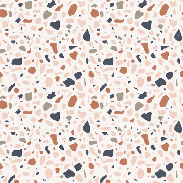 Terrazzo pattern seamless background