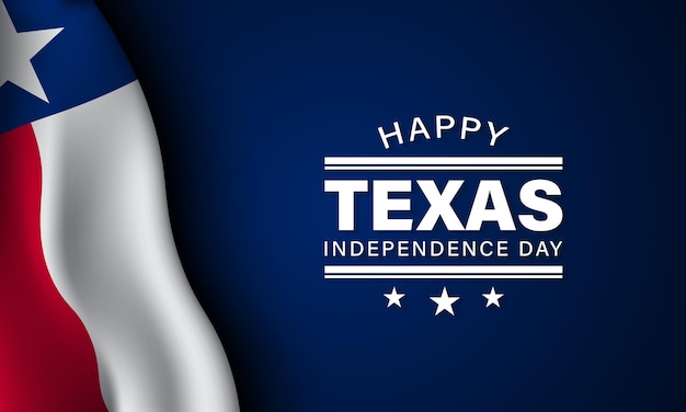 Texas Independence Day Background Design