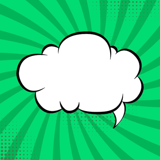 Text cloud in comic style   design