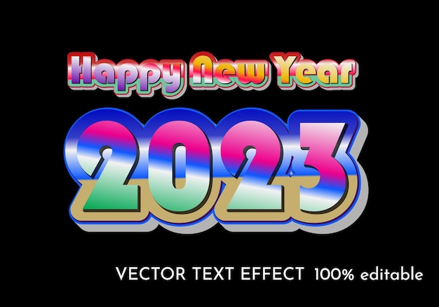 text effect 2023