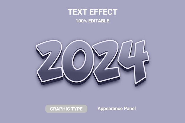 Text effect comic font style editable EPS file word and font can be changed