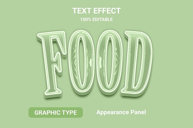 Text effect comic font style vector fully editable EPS file