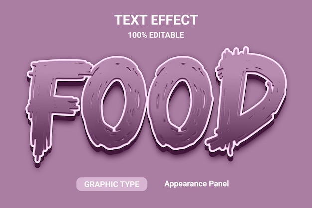 Text effect comic font style vector fully editable EPS file