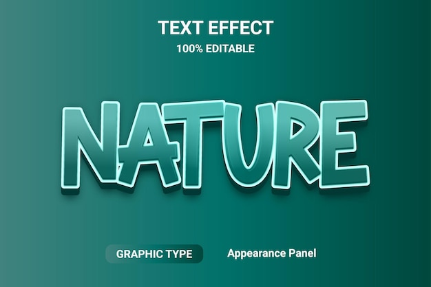 Text effect comic font style vector fully editable EPS file