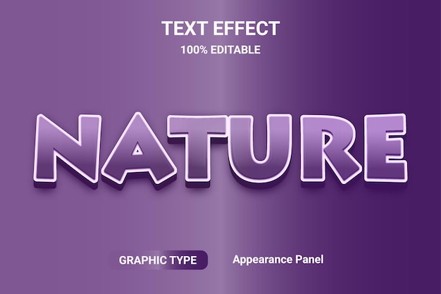 Text effect comic font style vector fully editable EPS file