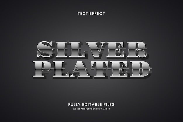 Vector text effect concept