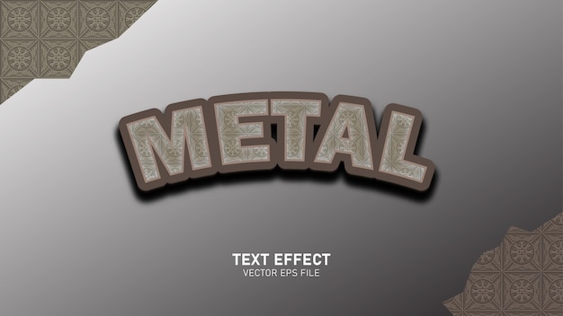 text effect design that can be edited and changed at will