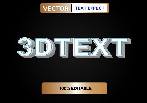 text effect editable