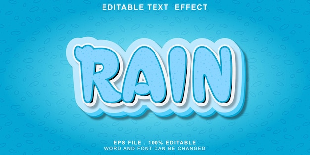 Text-effect-rain