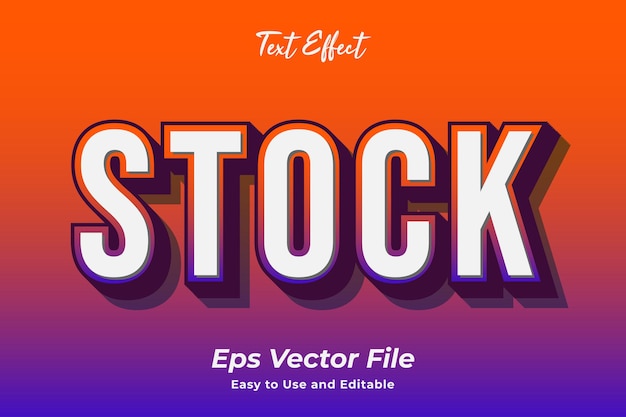 text effect stock editable and easy to use premium vector