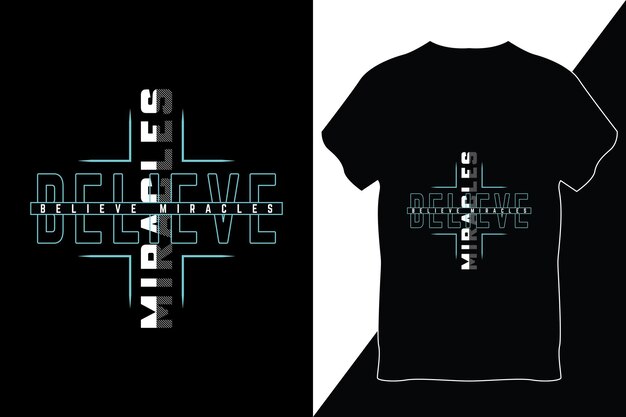 Vector text effect tshirt design vector