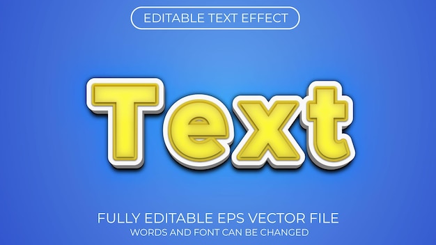 Text text effect