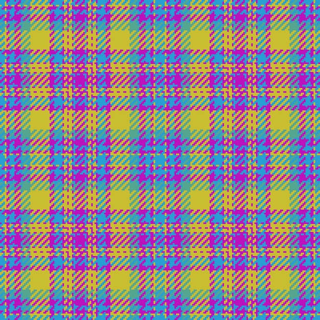 Textile pattern background Texture plaid seamless Check tartan vector fabric