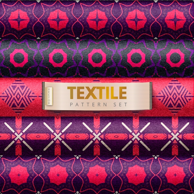 Textile pattern set