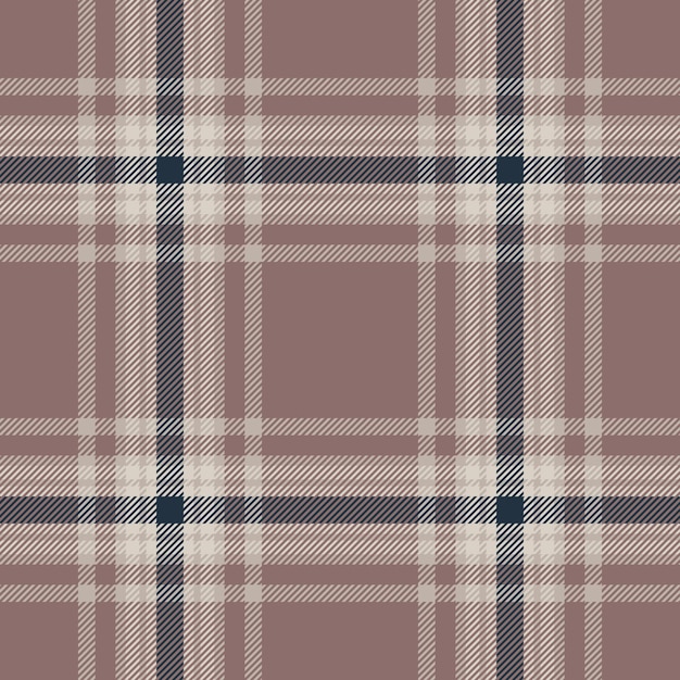 Textile pattern tartan of background check plaid with a texture seamless vector fabric