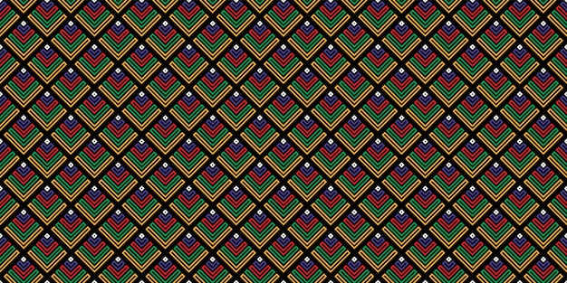 Textile seamless pattern design for fabric print