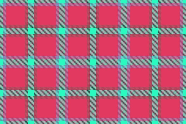 Textile vector check Fabric tartan pattern Texture plaid background seamless