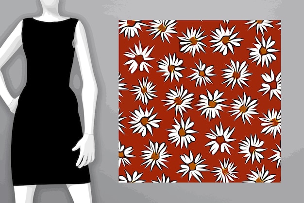 Textile and wallpaper patterns A printable digital illustration work Floral Print designs