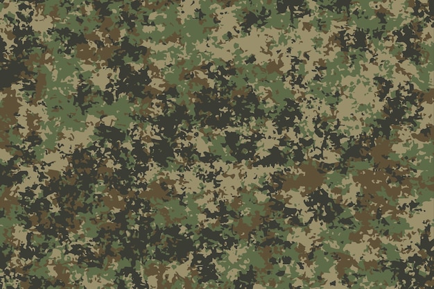 Texture military camouflage pattern. Army and hunting masking ornament