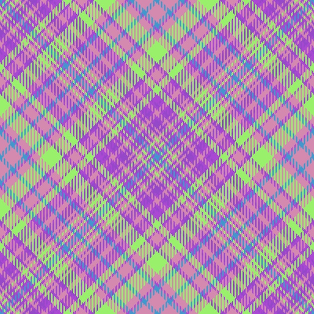 Texture pattern fabric Plaid textile seamless Vector tartan check background