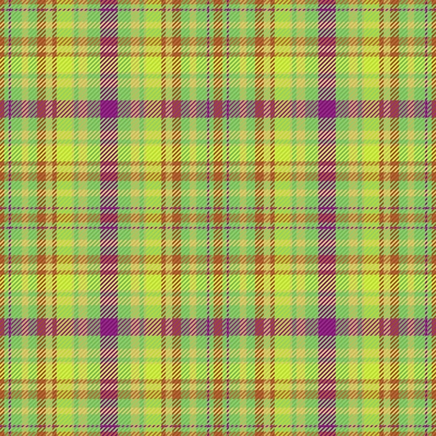 Texture tartan pattern Fabric textile check Seamless vector plaid background