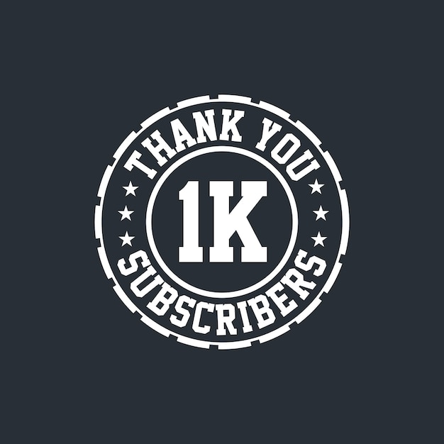 thank you 1k subscribes