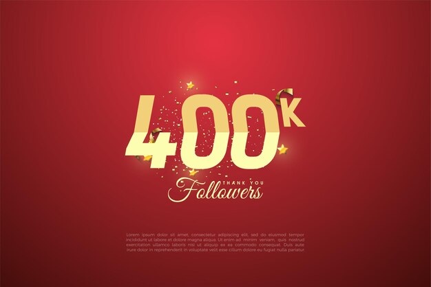 Thank you, 400k followers