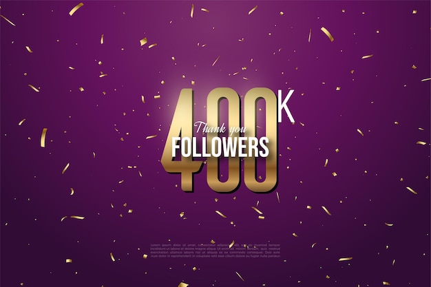 Thank you, 400k followers