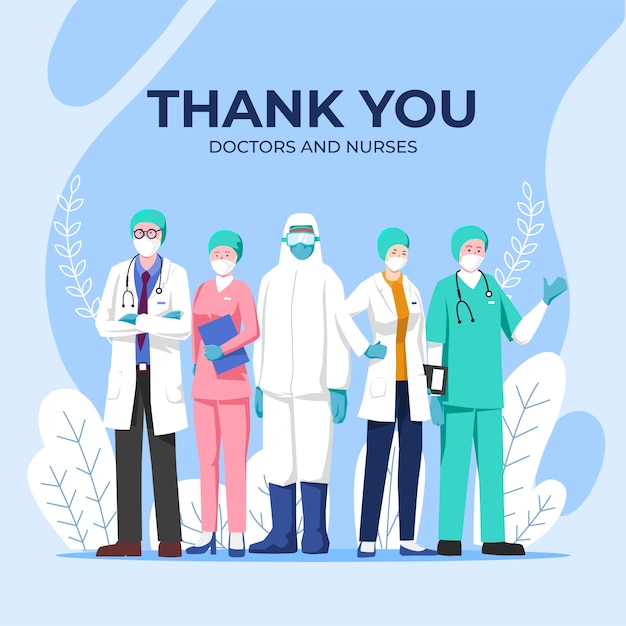 Thank you doctors and nurses