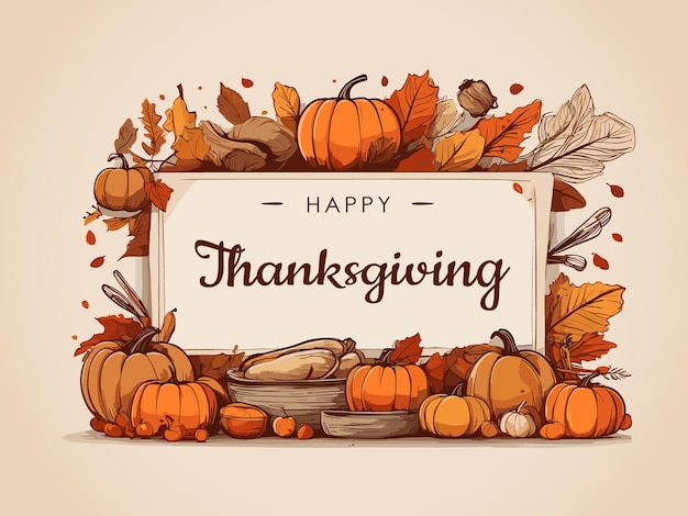 Thanksgiving banner design