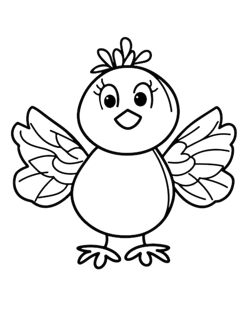 thanksgiving coloring page for toddlers and kids Bold amp easy fall thanksgivings coloring page