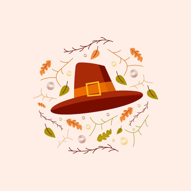 Thanksgiving concept with realistic background banner