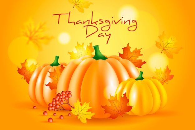 Thanksgiving day background design