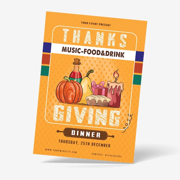 Thanksgiving Flyer Template