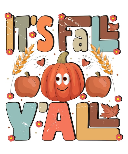 Thanksgiving groovy style typography t-shirt design, Emoji Thanksgiving design, Kawai t-shirt design