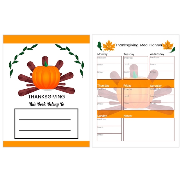 Thanksgiving Meal Planner