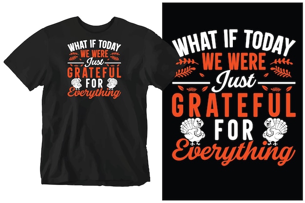 Thanksgiving t-shirt. design vector