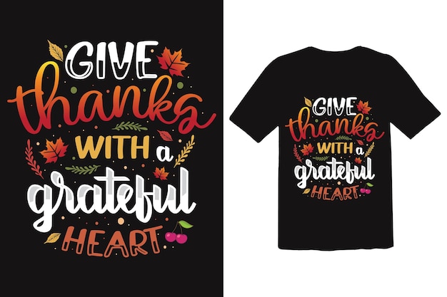 Thanksgiving Typography, Turkey T-Shirt Design Vector