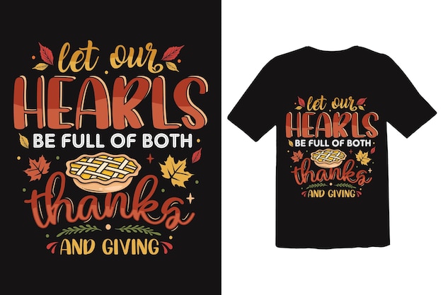 Thanksgiving Typography, Turkey T-Shirt Design Vector