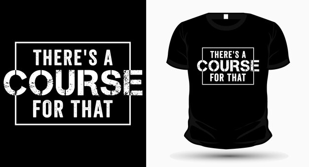 There's a course for that typography tshirt design