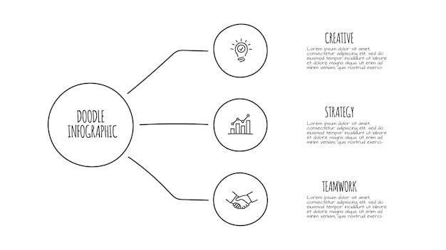 Thin line flat triangles for infographic. Business concept with 5 options, steps or processes.