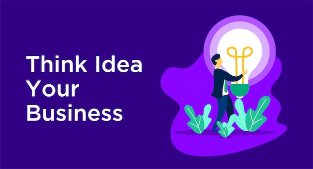 think idea business illustration