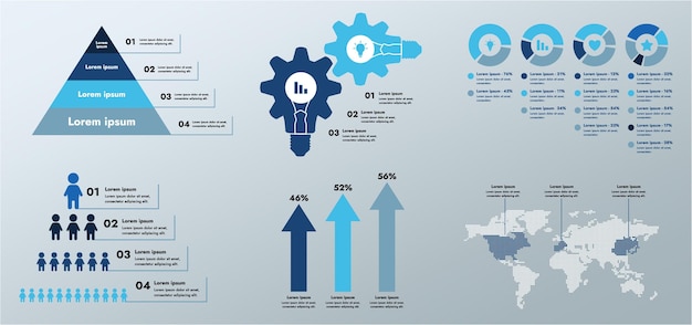 This infographic is a comprehensive visualization of data in the field of business