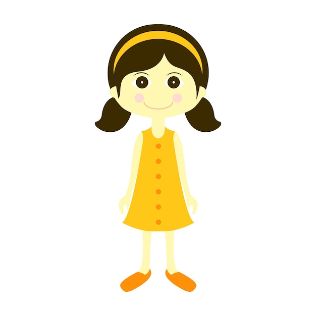 This is a Little Girl vector