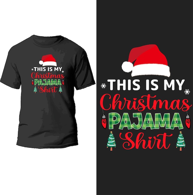 this is my christmas pajama shirt design.