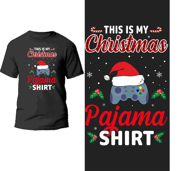 this is my christmas pajama shirt design.